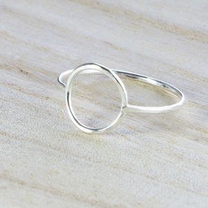 CLOSET CLOSING‼️ 925 Sterling Silver Circle Ring